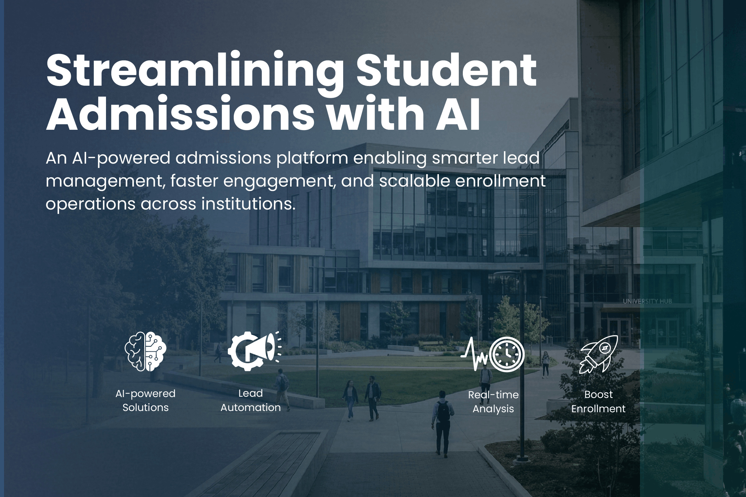 Automated Admissions Lead Management for an EdTech Platform
