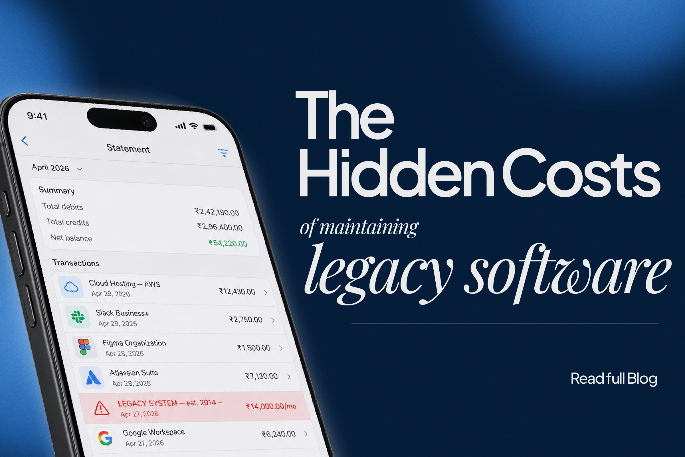 The Hidden Costs of Maintaining Legacy Software (And When to Modernize)