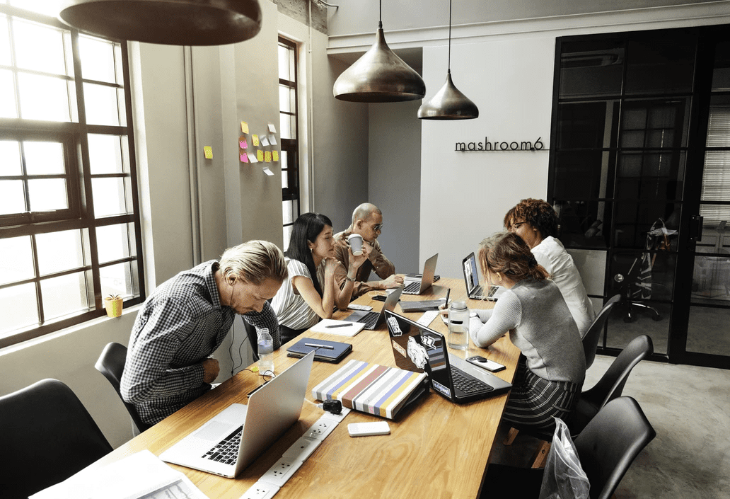Team collaboration at Divyal Technologies