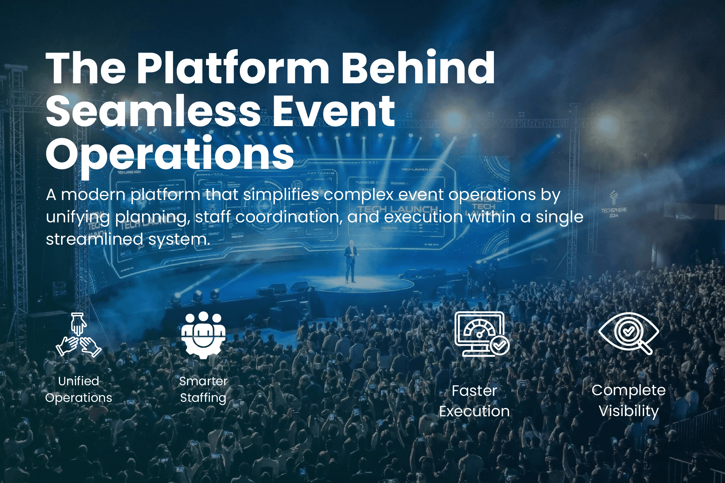 Modernizing large-scale event operations through an end-to-end management platform